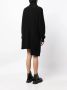 Yohji Yamamoto Asymmetrische mini-jurk Zwart - Thumbnail 4