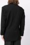 Yohji Yamamoto Blazer met dubbele rij knopen Zwart - Thumbnail 4