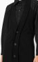 Yohji Yamamoto Blouse met vest-effect Zwart - Thumbnail 4