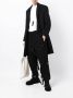 Yohji Yamamoto Broek met bretels Zwart - Thumbnail 2