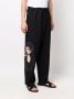 Yohji Yamamoto Broek met trekkoord Zwart - Thumbnail 3