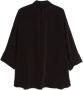 Yohji Yamamoto Button-up blouse Zwart - Thumbnail 2