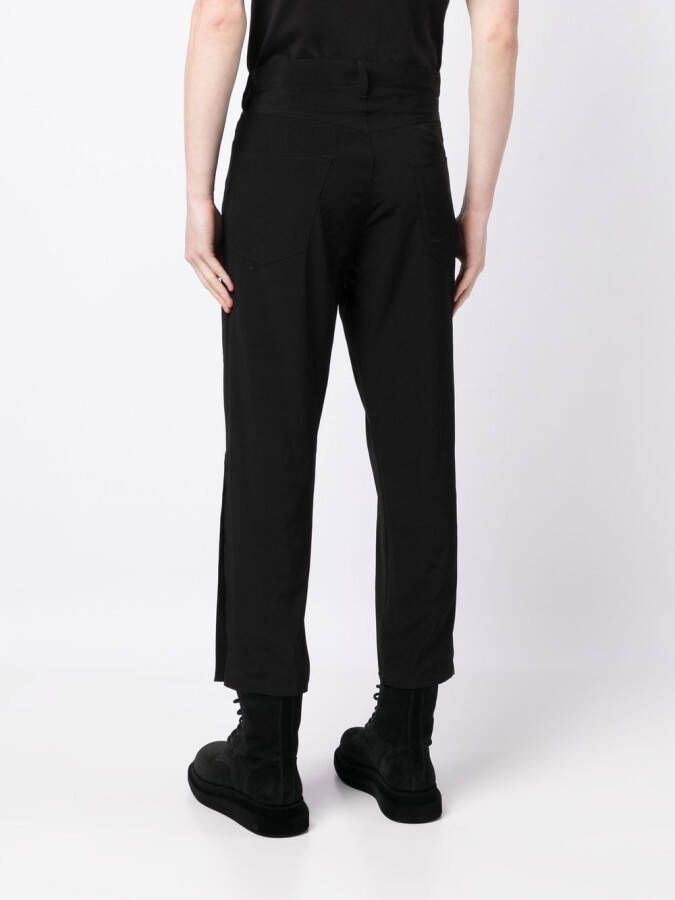 Yohji Yamamoto Cropped broek Zwart