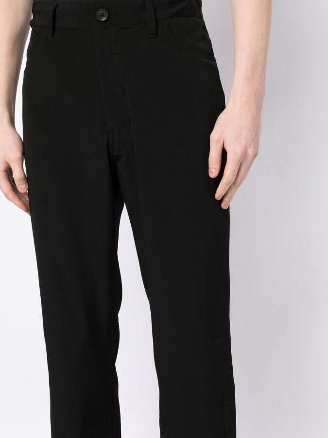 Yohji Yamamoto Cropped broek Zwart