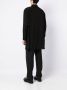 Yohji Yamamoto Doorzichtig overhemd Zwart - Thumbnail 4