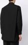 Yohji Yamamoto Effen overhemd Zwart - Thumbnail 4