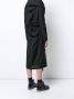 Yohji Yamamoto gathered dress Zwart - Thumbnail 4