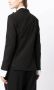 Yohji Yamamoto Jack met puntige revers Zwart - Thumbnail 4