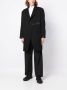 Yohji Yamamoto Jas met gekerfde revers Zwart - Thumbnail 2