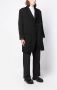 Yohji Yamamoto Jas met gekerfde revers Zwart - Thumbnail 3