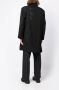 Yohji Yamamoto Jas met gekerfde revers Zwart - Thumbnail 4