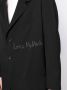 Yohji Yamamoto Jas met gekerfde revers Zwart - Thumbnail 5