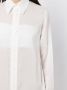 Yohji Yamamoto Jurk met gedrapeerd detail Wit - Thumbnail 5