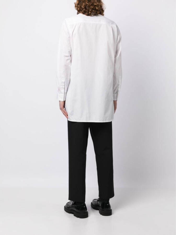 Yohji Yamamoto Katoenen overhemd Wit