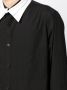 Yohji Yamamoto Overhemd met contrasterende kraag Zwart - Thumbnail 5