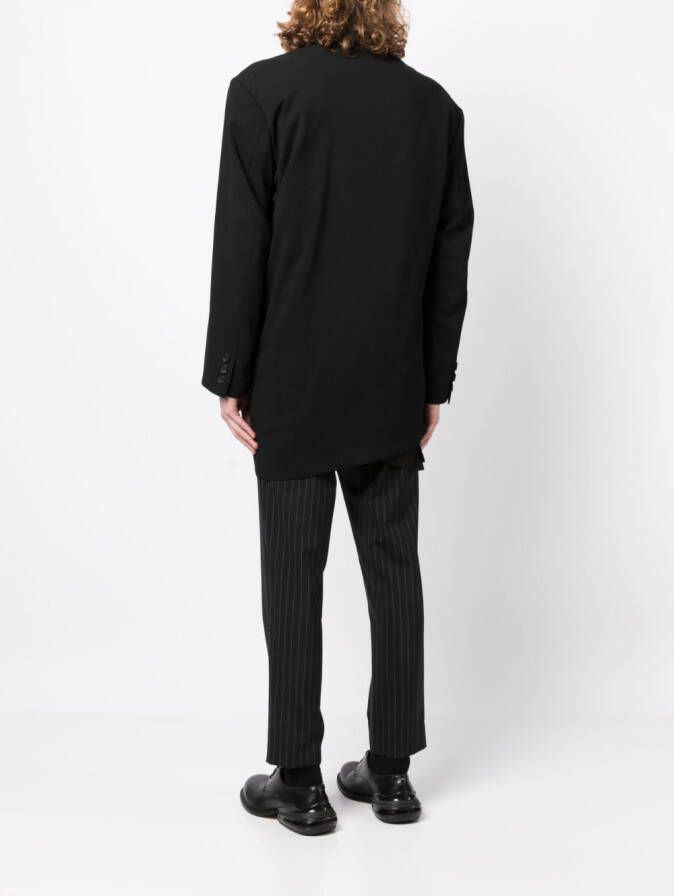 Yohji Yamamoto Oversized blazer Zwart