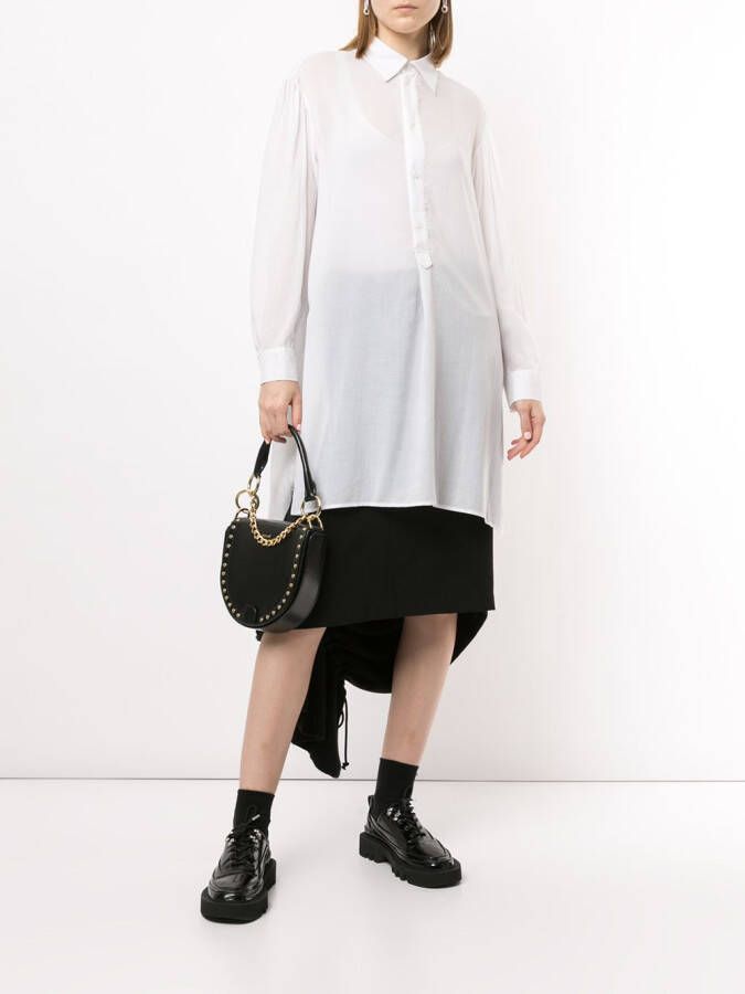 Yohji Yamamoto Oversized blouse Wit