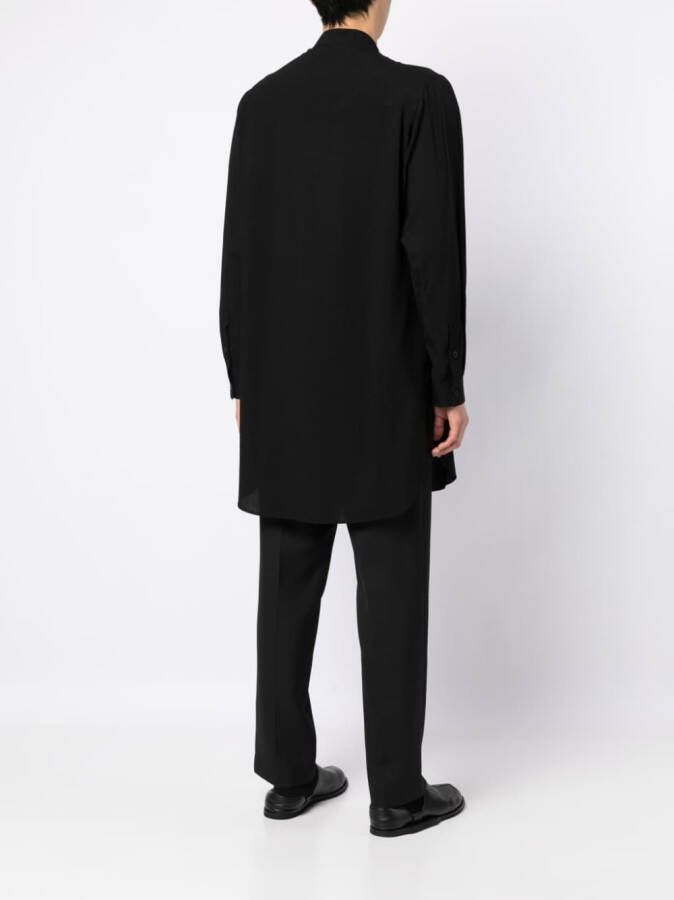 Yohji Yamamoto Oversized overhemd Zwart