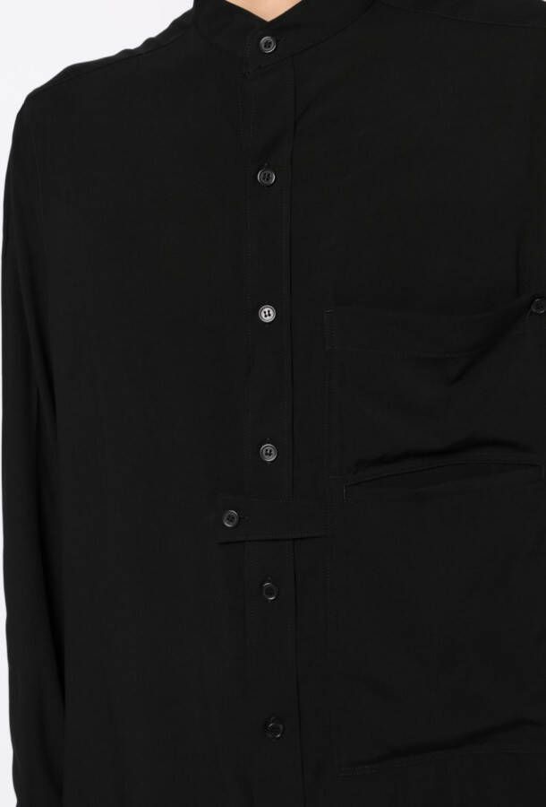 Yohji Yamamoto Oversized overhemd Zwart