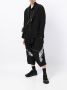 Yohji Yamamoto Oversized overhemd Zwart - Thumbnail 2