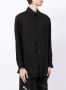 Yohji Yamamoto Oversized overhemd Zwart - Thumbnail 3