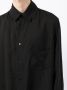 Yohji Yamamoto Oversized overhemd Zwart - Thumbnail 5