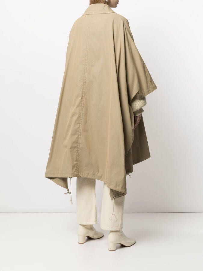Yohji Yamamoto Oversized trenchcoat Bruin