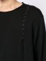 Yohji Yamamoto Sweater met gevlochten detail Zwart - Thumbnail 5