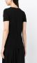 Yohji Yamamoto T-shirt met geborduurd logo Zwart - Thumbnail 4