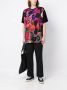 Yohji Yamamoto T-shirt met patchwork Zwart - Thumbnail 2