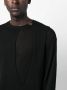 Yohji Yamamoto Uitgesneden overhemd Zwart - Thumbnail 5