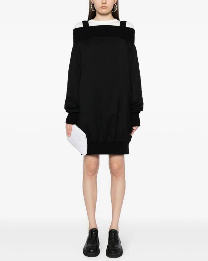 Yohji Yamamoto Wollen jurk Zwart
