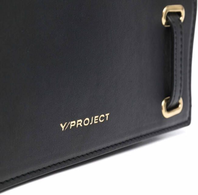 Y Project Accordion rechthoekige mini-tas Zwart