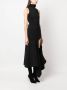 Y Project Mouwloze maxi-jurk Zwart - Thumbnail 3