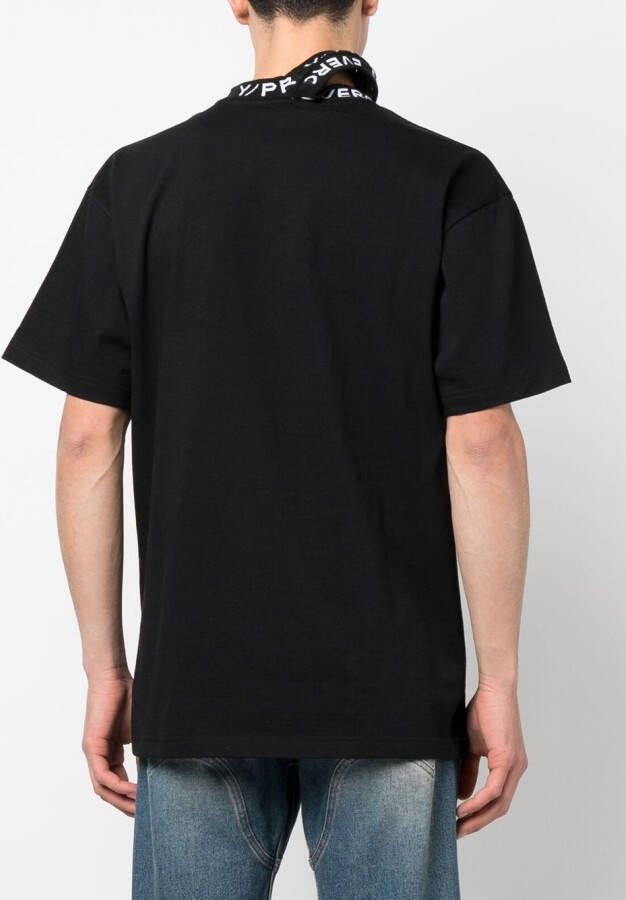 Y Project T-shirt met logoprint Zwart