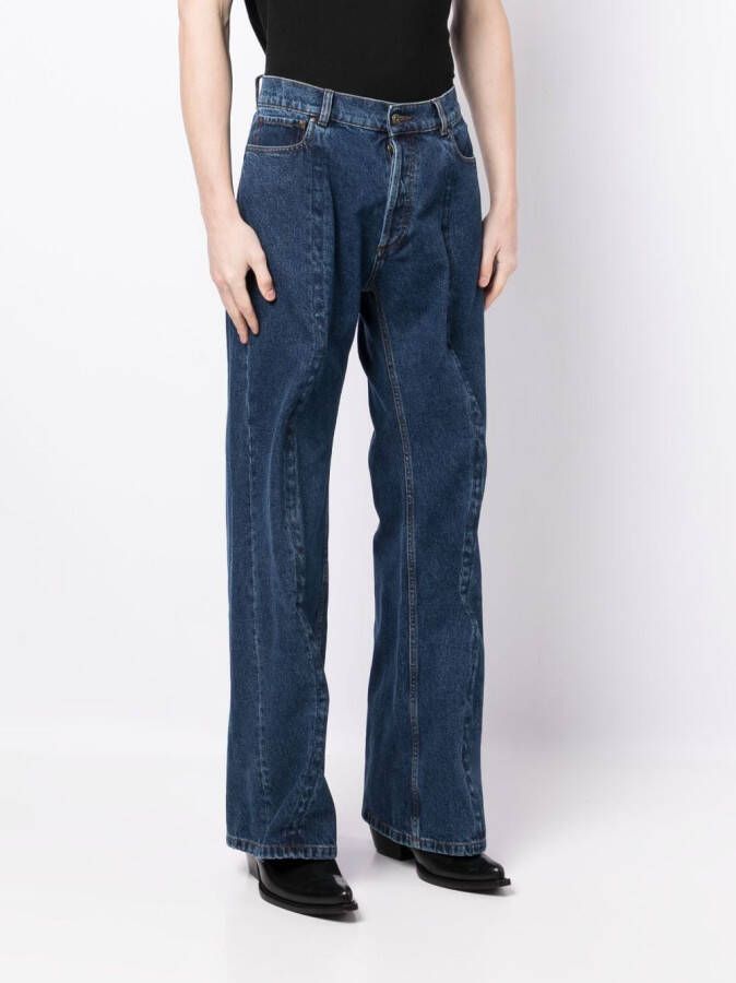 Y Project Mid waist jeans Blauw