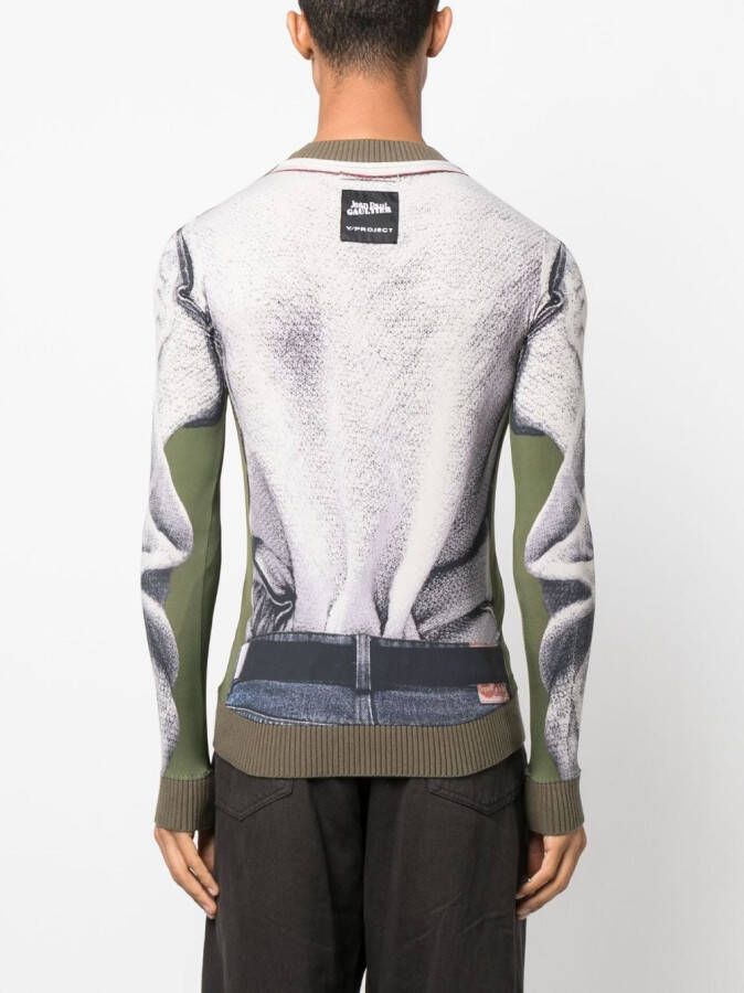 Y Project x Jean Paul Gaultier sweater Beige