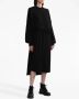 Y's Maxi-jurk met gelaagd effect Zwart - Thumbnail 2