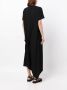 Y's Maxi-jurk met korte mouwen Zwart - Thumbnail 4