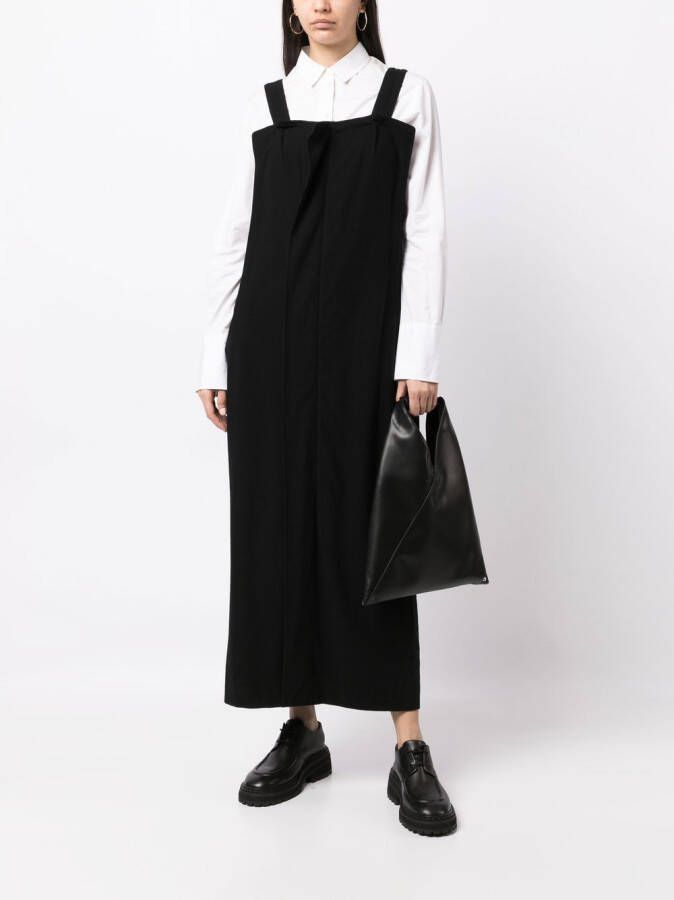 Y's Maxi-jurk Zwart