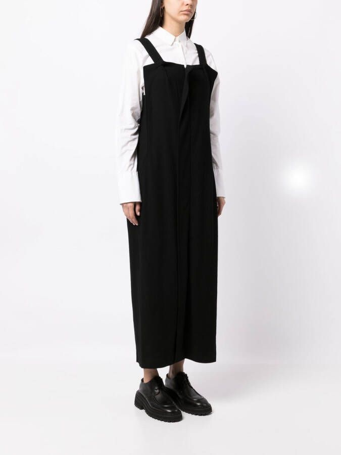 Y's Maxi-jurk Zwart