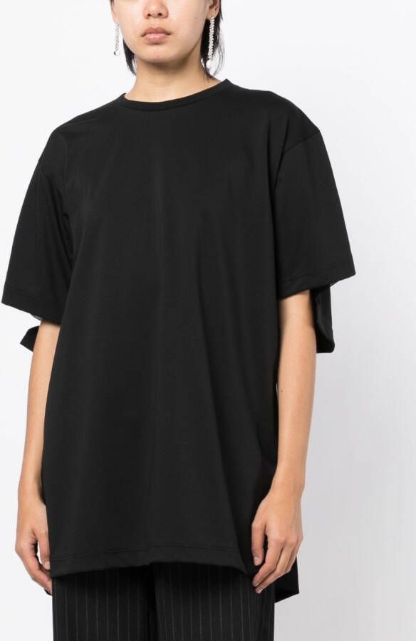 Y's Gelaagd T-shirt Zwart