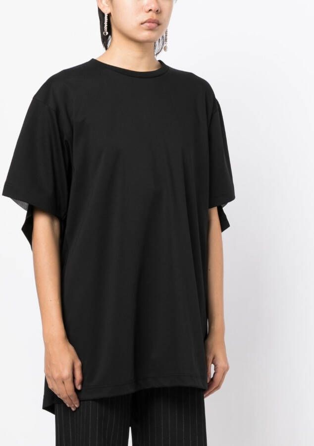 Y's Gelaagd T-shirt Zwart