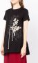 Y's T-shirt verfraaid met touw Zwart - Thumbnail 3