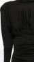 Saint Laurent Mini-jurk met lange mouwen Zwart - Thumbnail 5