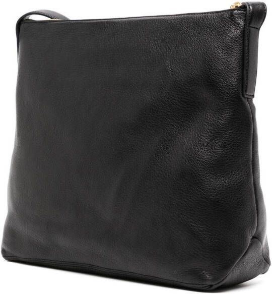 Yu Mei Shopper van nappa leer Zwart