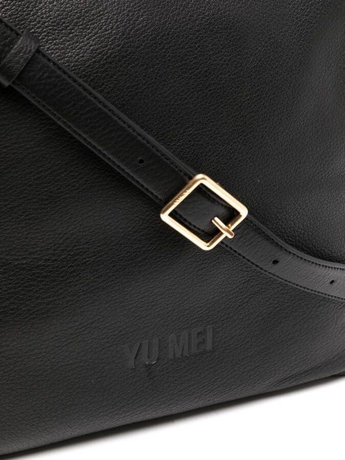 Yu Mei Shopper van nappa leer Zwart