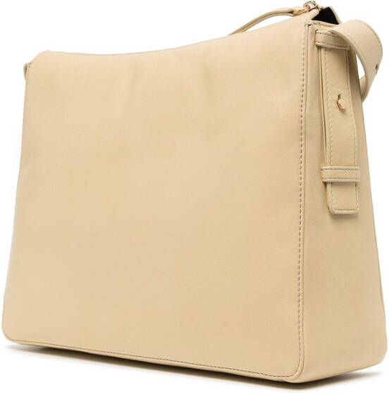 Yu Mei Charlie leren shopper Beige
