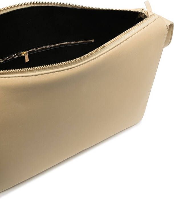 Yu Mei Charlie leren shopper Beige