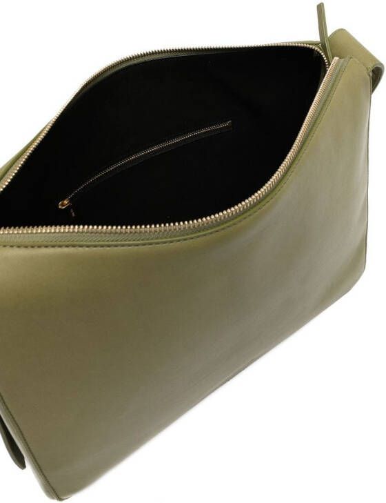 Yu Mei Shopper met logo reliëf Groen